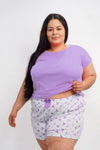 Short violeta