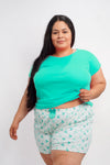 Short violeta
